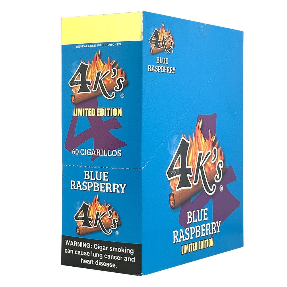 Good Times 4k's Blue Raspberry Cigarillos Machine Made Good Times