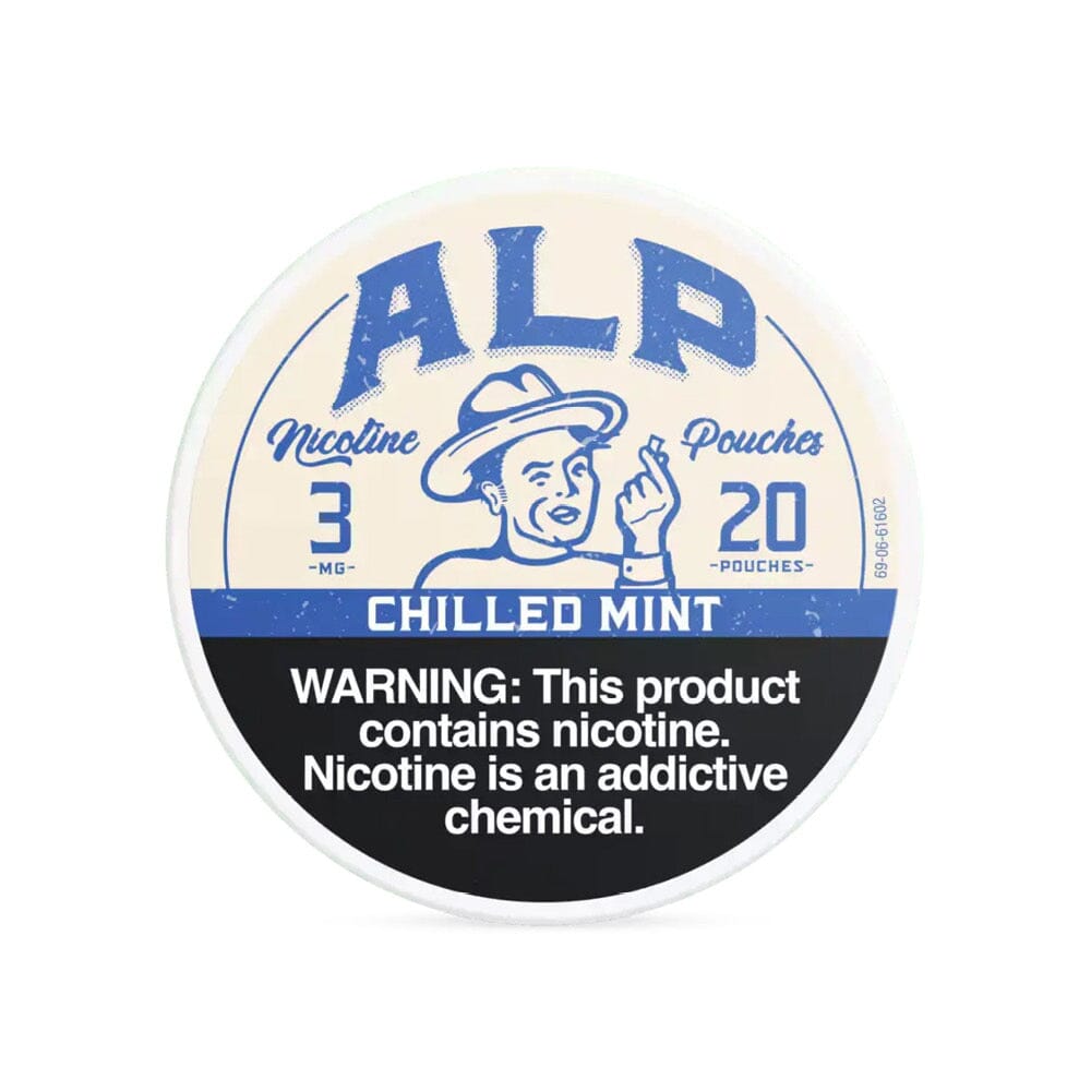 ALP Chilled Mint Nicotine Pouches Smokeless ALP