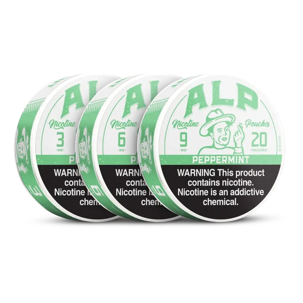 ALP Peppermint Nicotine Pouches Smokeless ALP