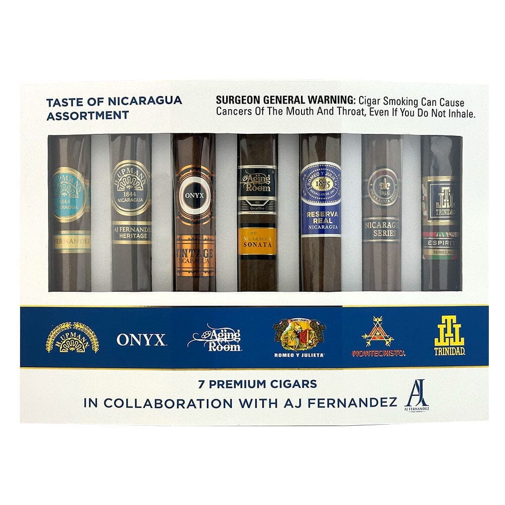 Taste of Nicaragua Assortment by AJ Fernandez Premium Cigars Samplers