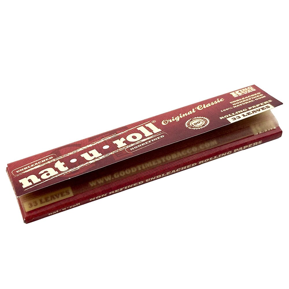 Nat-U-Roll Classic King Rolling Papers RYO Supplies Nat-U-Roll