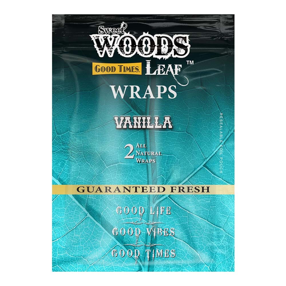 Sweet Woods Vanilla Leaf Wraps Blunt Wraps Good times