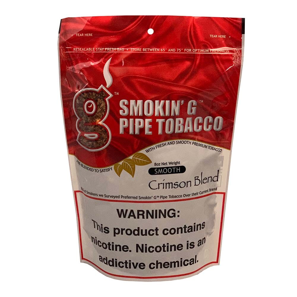 Smokin' G Smooth Crimson Pipe Tobacco Pipe Tobacco Smokin' G