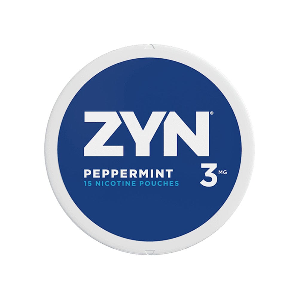 Zyn Nicotine Pouches Peppermint Smokeless Zyn