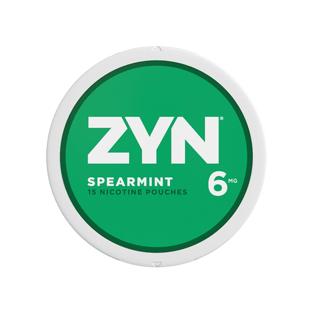 Zyn Nicotine Pouches Spearmint Smokeless Zyn