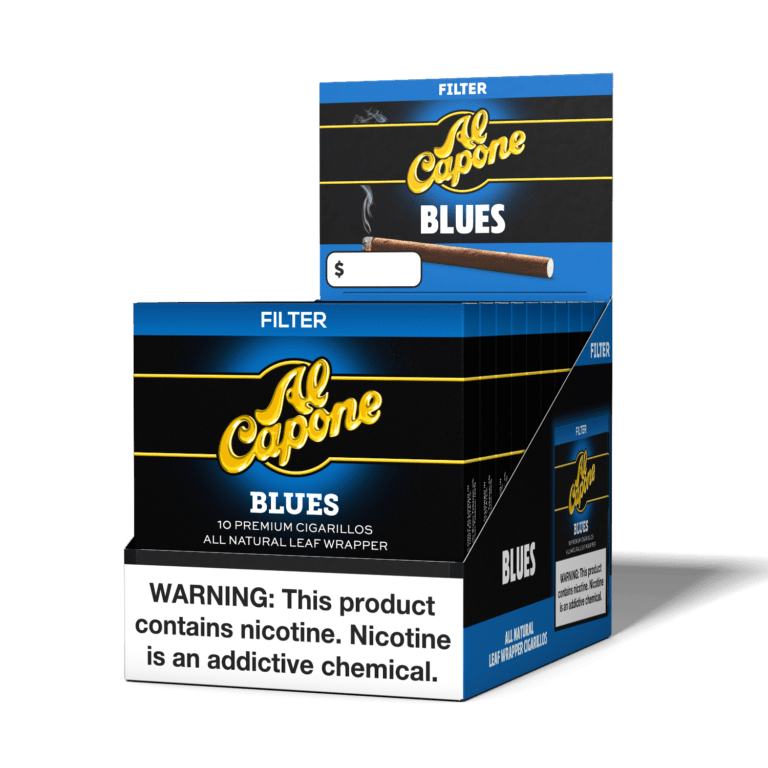 Al Capone Blues Filtered Cigarillos Premium Cigars Al Capone