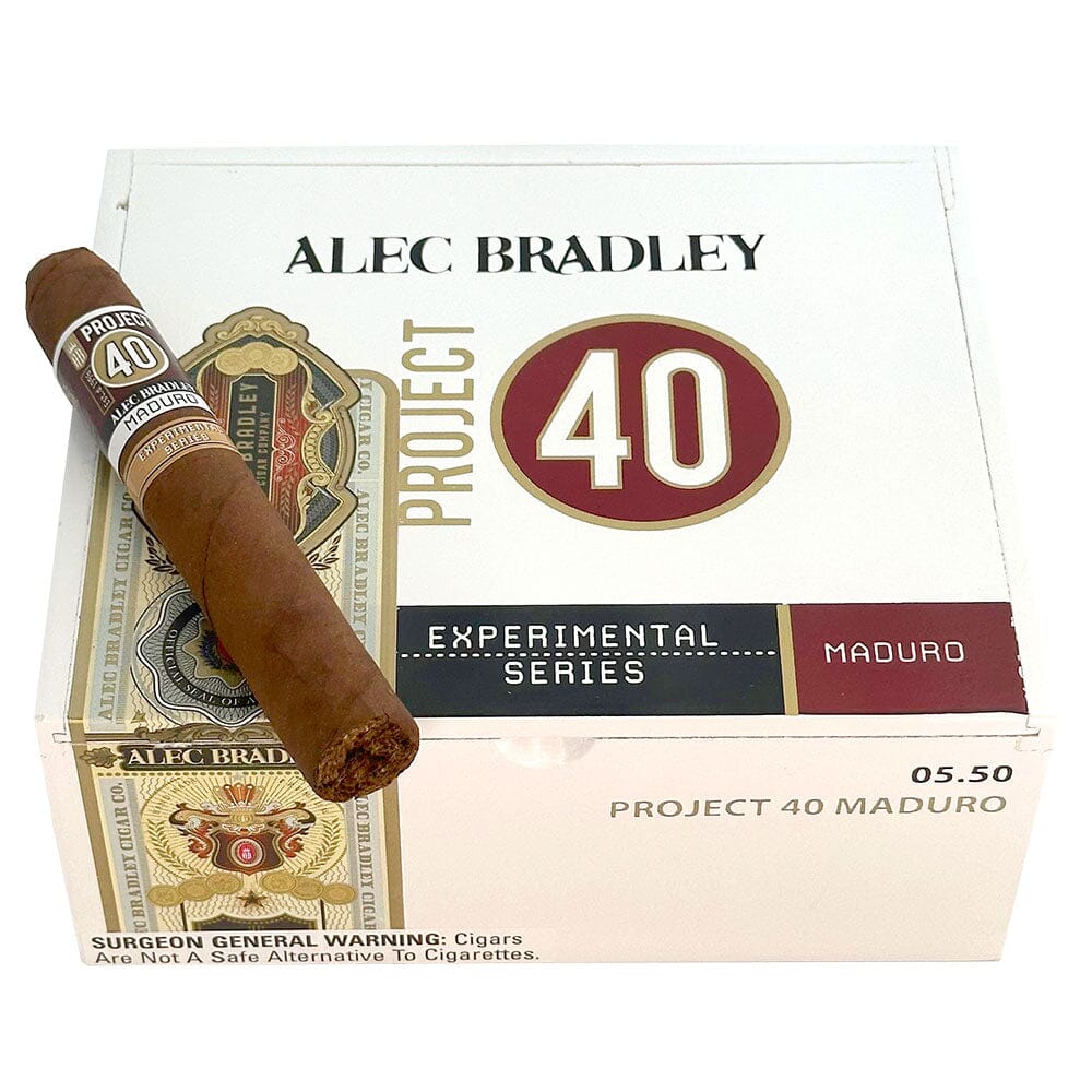 Alec Bradley Project 40 Maduro Premium Cigars Alec Bradley