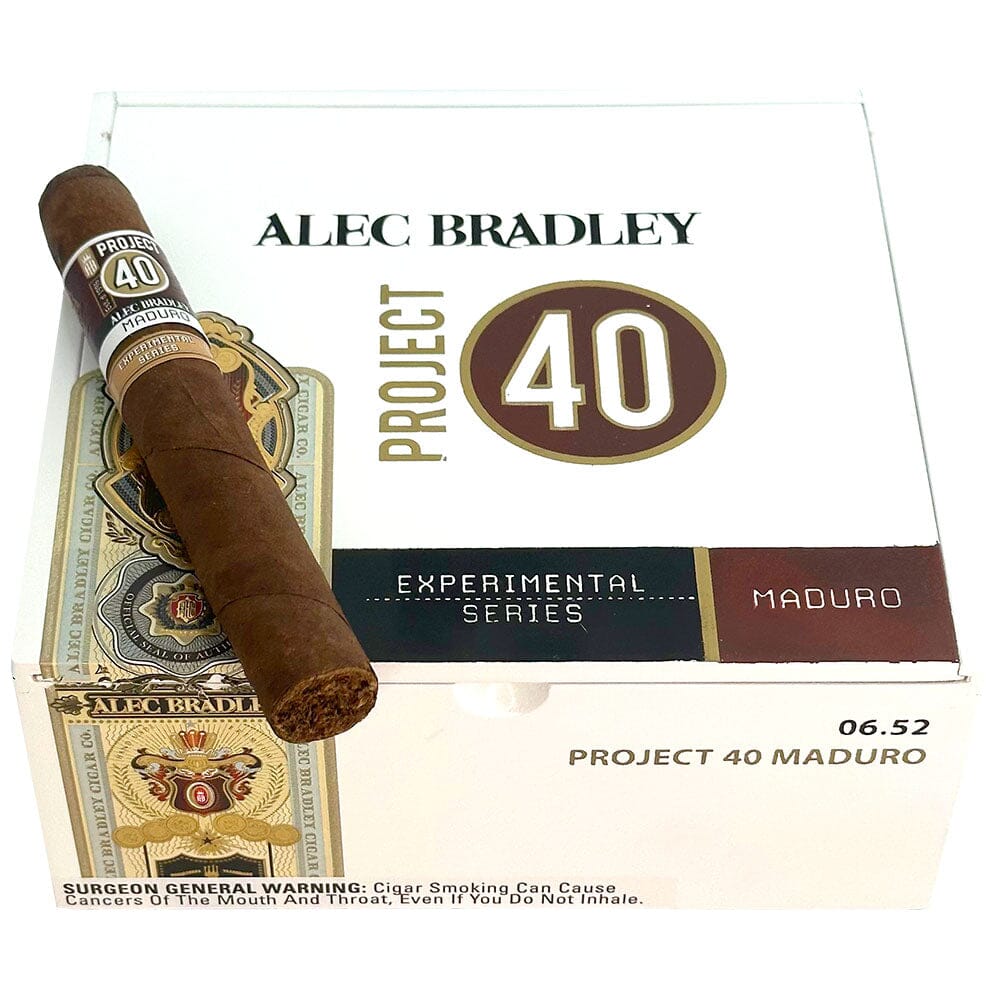 Alec Bradley Project 40 Maduro Premium Cigars Alec Bradley
