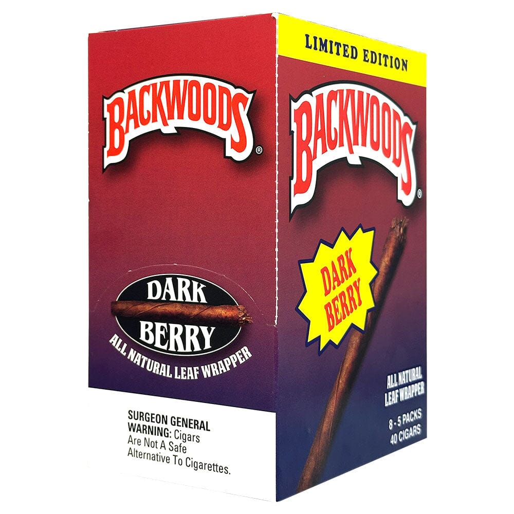 Backwoods Dark Berry Cigars Machine Made Backwoods