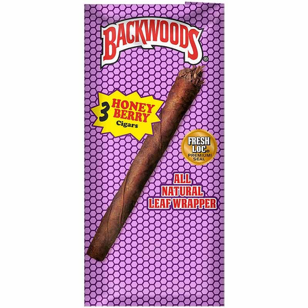 Backwoods Honey Berry Cigars Machine Made Backwoods
