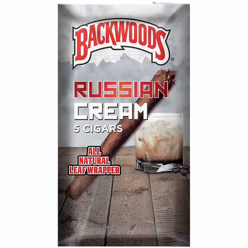 Backwoods Russian Cream Cigars Machine Made Backwoods