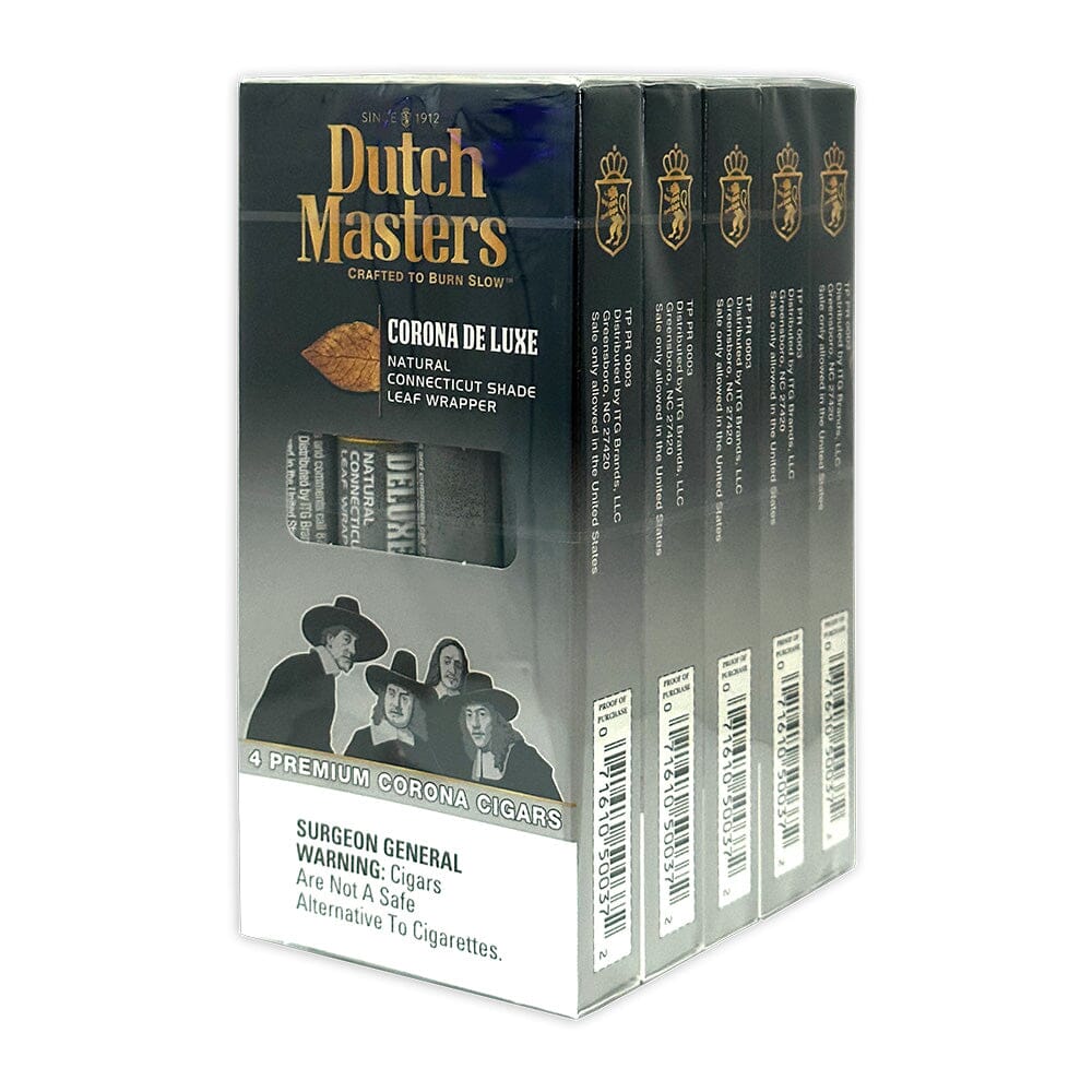 Dutch Masters Corona Deluxe Cigars Machine Made Dutch Masters