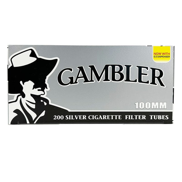 Gambler Silver Cigarette Tubes | RYO