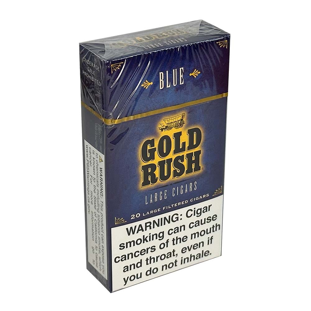 Gold Rush Blue Little Cigars Little Cigars Gold Rush