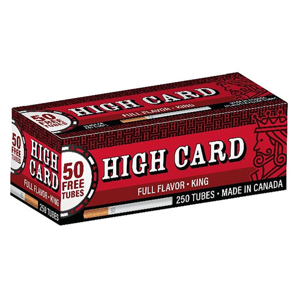 High Card Full Flavor Cigarette Tubes RYO Supplies High Card