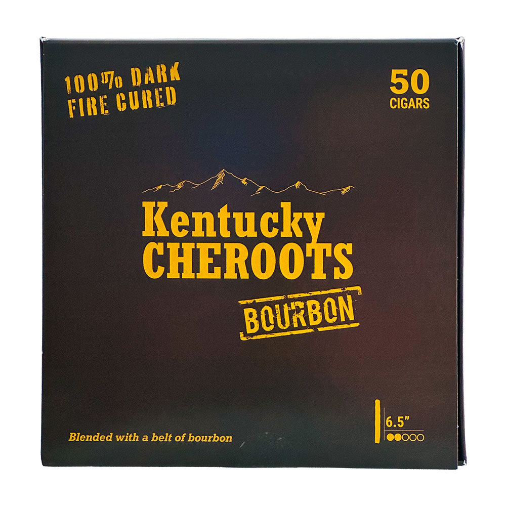 Machine-made Kentucky Cheroots Bourbon cigars from Avanti, with detailed tobacco wrappers and classic cigar band design.