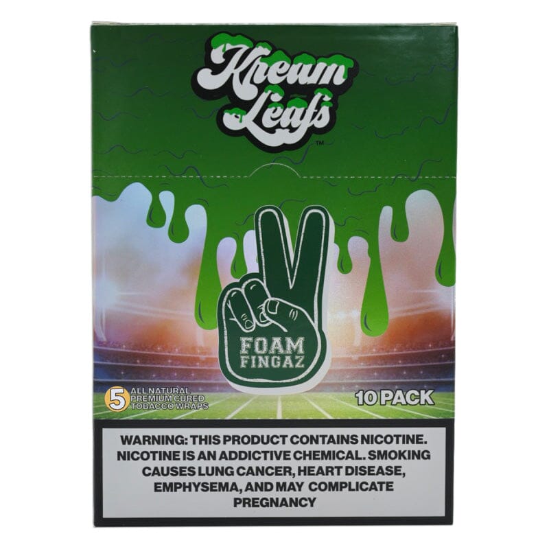 Kream Leafs Wraps Foam Fingaz Cigar Leaf Kream Leafs