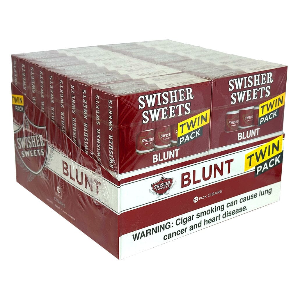 how much tobacco is in a swisher Sweets BLK Cigarillos Wood Tip Smooth 10pk Box Buy Swisher Sweets Natural Blunts