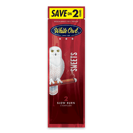 White Owl Sweet Cigarillos Machine Made White Owl