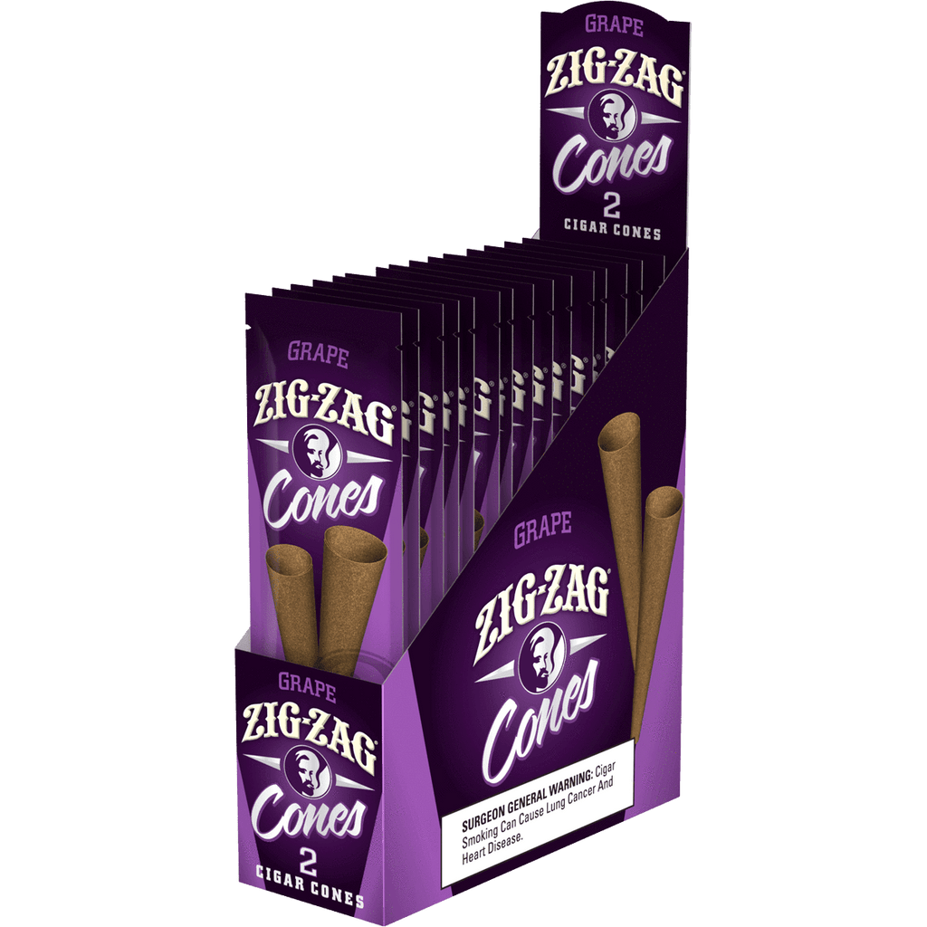 Zig Zag Grape Cigar Cones Cigar Cones Zig Zag