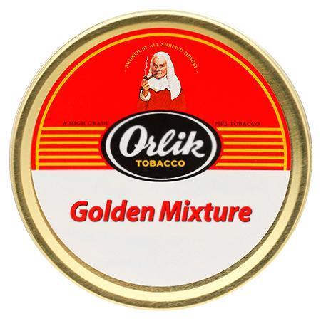 Orlik Golden Mixture Pipe Tobacco Pipe Tobacco Orlik Golden Mixture 1.75oz Tin 1.75oz Tin