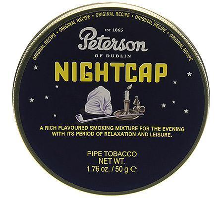 Peterson Nightcap Pipe Tobacco Pipe Tobacco Peterson Nightcap 50g Tin