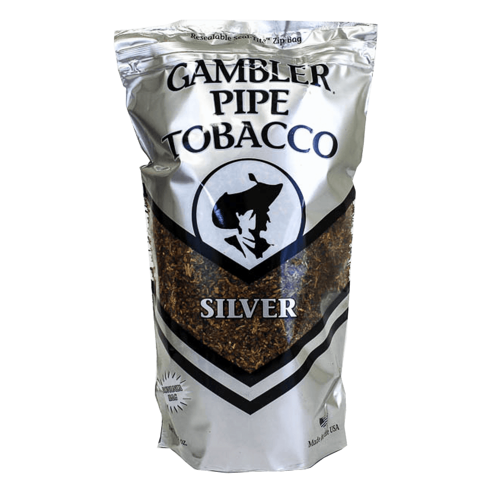 Gambler Silver Pipe Tobacco Pipe Tobacco Gambler Silver 16oz Bag