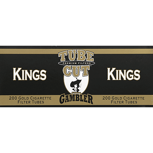Gambler Tube Cut Gold Tubes RYO Supplies Gambler