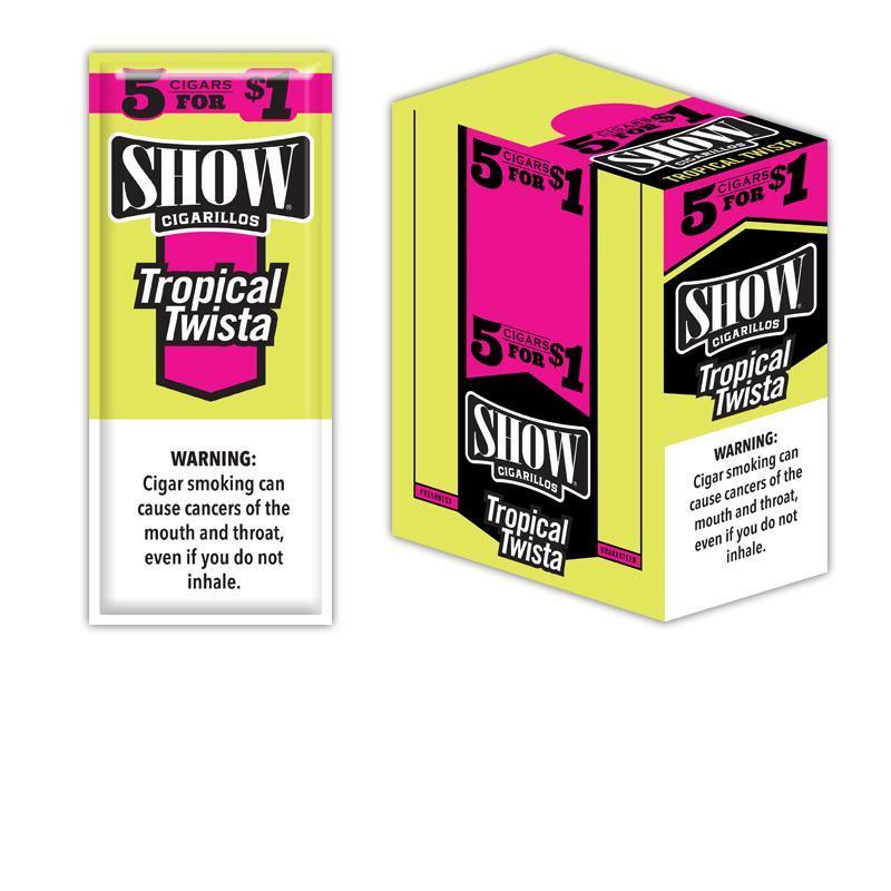 Show Tropical Twist Cigarillos Machine Made Show