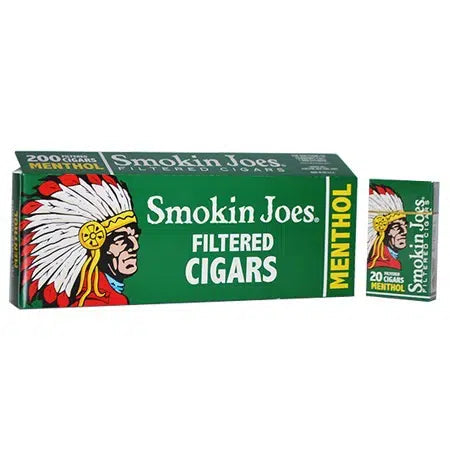 Smokin Joes Menthol Filtered Cigars Little Cigars Smokin Joes