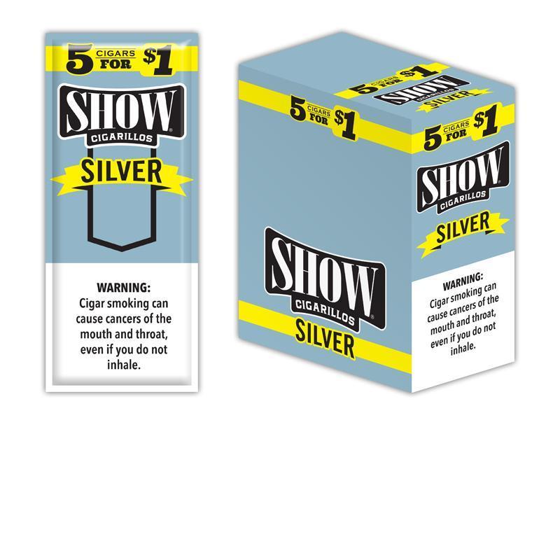 Show Silver Cigarillos Machine Made Show
