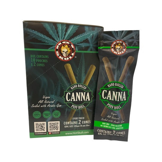 Hot Skull Canna Puff Roll Cone Cigar Cones Hot Skull