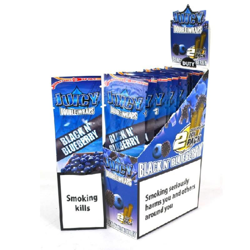 Juicy Black N' Blueberry Blunt Wraps Blunt Wraps Juicy