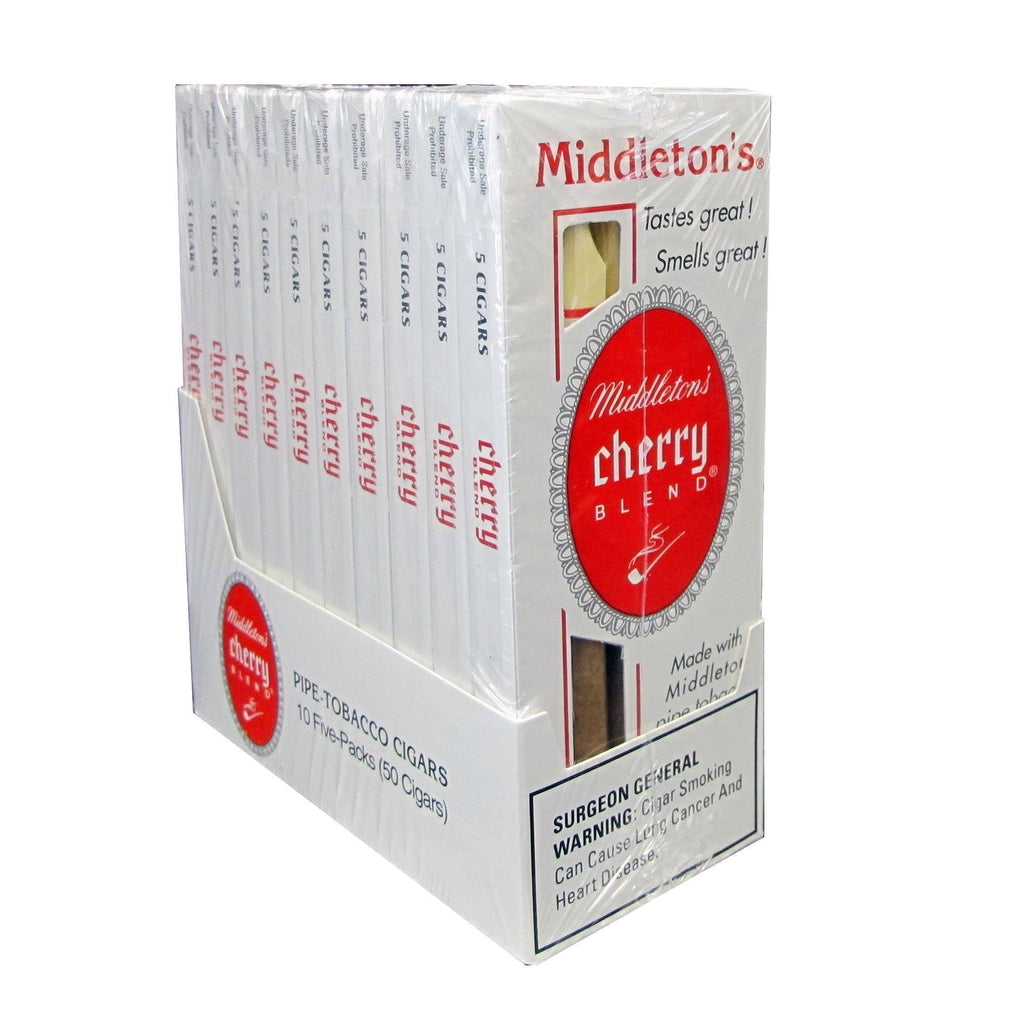 Black & Mild Middleton Cherry Blend Cigars - Mom's Cigars