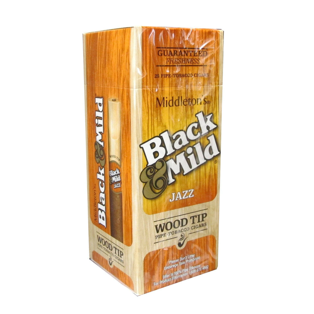 Black & Mild Jazz Wood Tip Cigars - Mom's Cigars