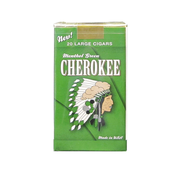 Cherokee Menthol Little Cigars - Mom's Cigars