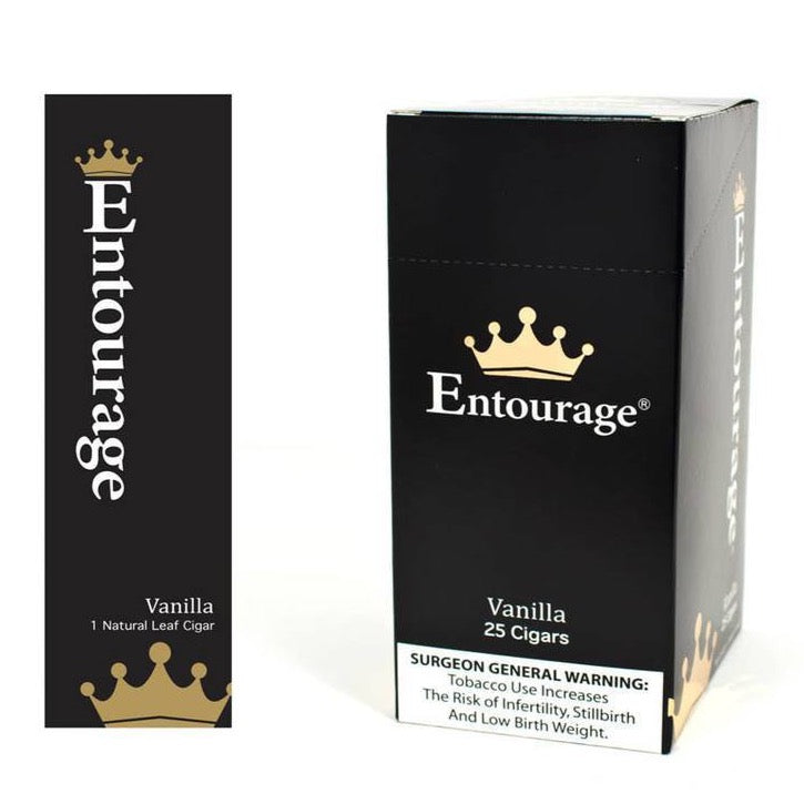 Entourage Natural Vanilla Cigars Machine Made Entourage