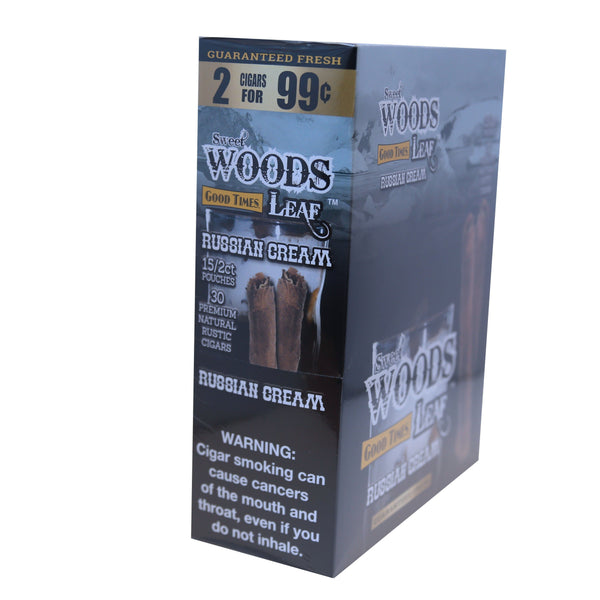Sweet Woods Russian Cream Cigars Machine Made Good times