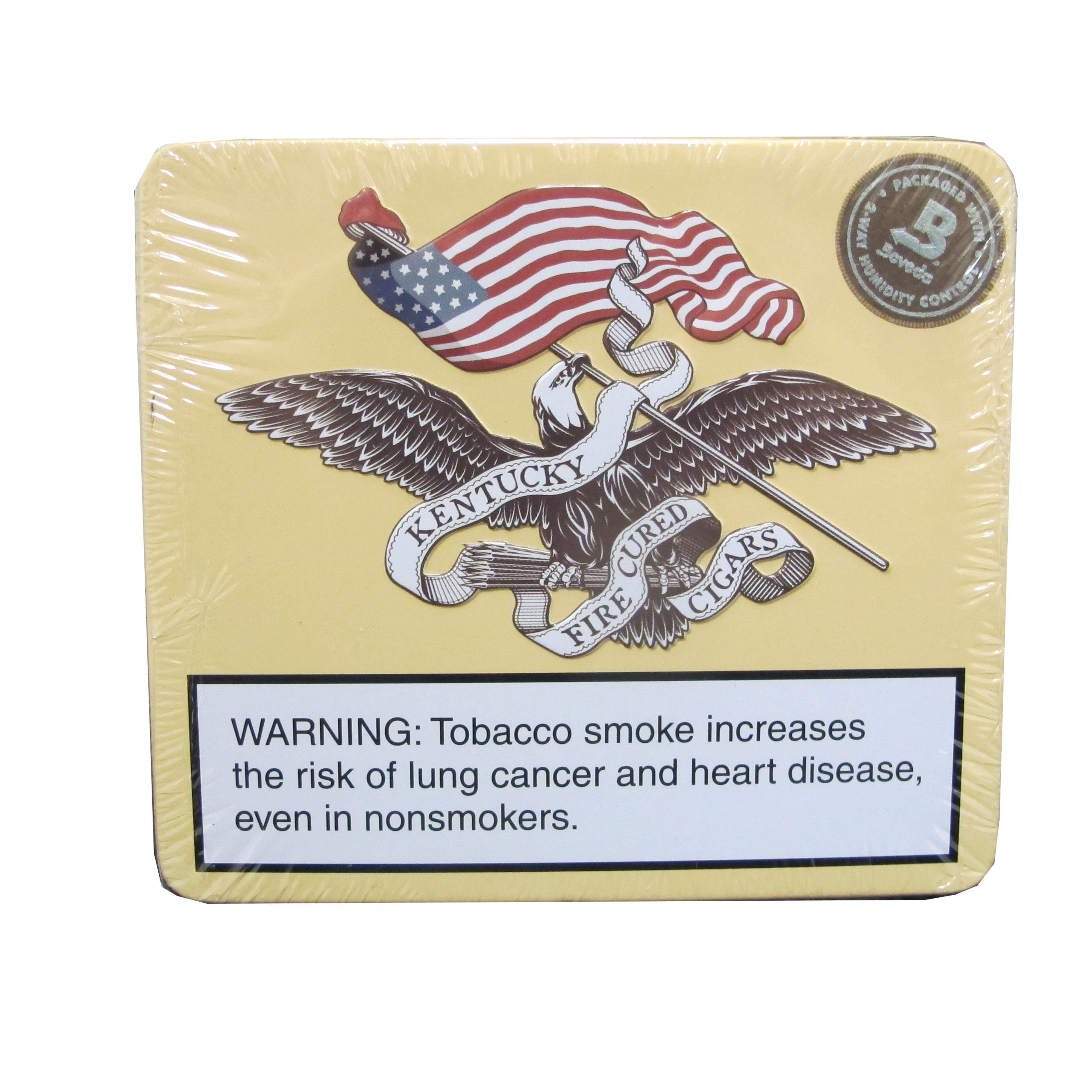 Muwat Kentucky Fire Cured Ponies Tins Premium Cigars Drew Estate KFC Ponies (4.0 x 32) 10ct Tin