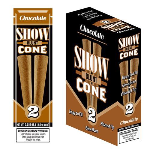 Show Blunt Cone Cigars Chocolate Machine Made Show