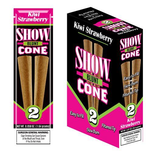 Show Blunt Cone Cigars Kiwi Strawberry Machine Made Show