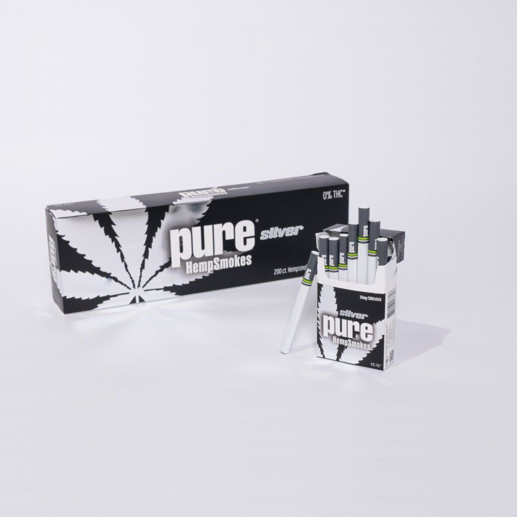 Pure HempSmokes Silver CBD Smokes Pure HempSmokes