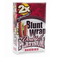 Blunt Wrap Berries Double Platinum Wraps - Mom's Cigars