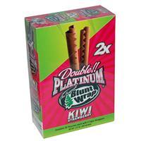 Blunt Wrap Strawberry Kiwi Double Platinum Wraps - Mom's Cigars