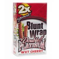 Blunt Wrap Wet Cherry Double Platinum Wraps - Mom's Cigars