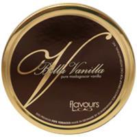 CAO Bella Vanilla pipe tobacco in a 50g tin, featuring smooth vanilla flavor and rich tobacco leaves.