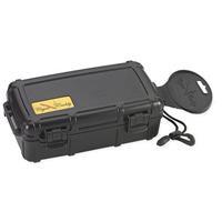 Cigar Caddy Black Travel Humidor - Mom's Cigars