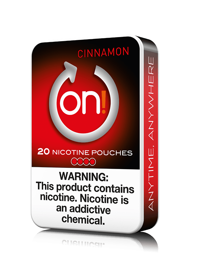 ON! Nicotine Pouches Cinnamon Smokeless ON!