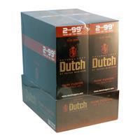 Dutch by Dutch Masters Rum Fusion Cigarillos Machine Made Dutch Masters Rum Fusion 30 Packs of 2