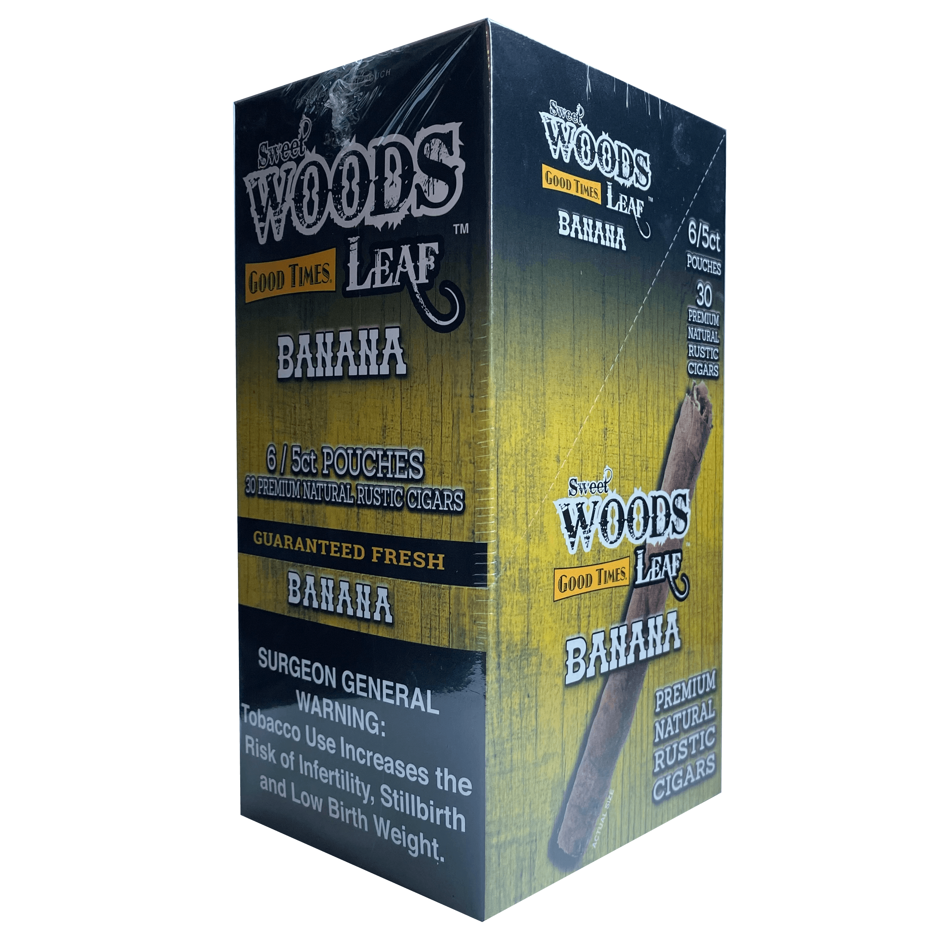 Sweet Woods Banana Cigars Machine Made Good times